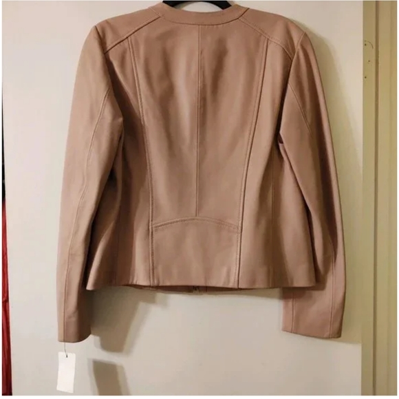 NWT Cole Haan Genuine Leather Jacket - Picture 2 of 2